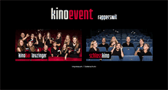 Desktop Screenshot of kinoevent.ch